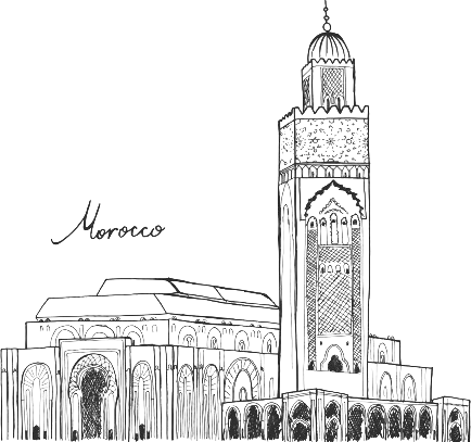 Casablanca destination, Morocco